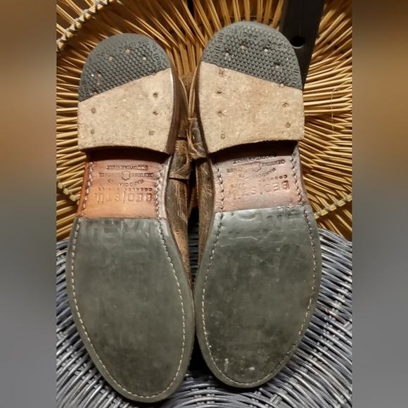 Bed Stu Exeter Boots Teak Lux Size 6.5 - Picture 9 of 14